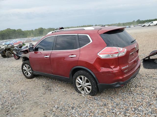 KNMAT2MV1FP557917 - 2015 NISSAN ROGUE S RED photo 2
