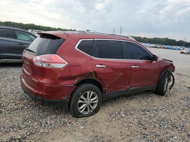 KNMAT2MV1FP557917 - 2015 NISSAN ROGUE S RED photo 3