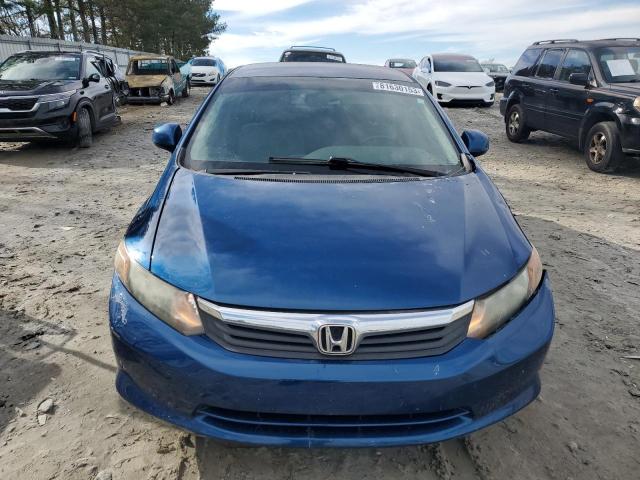 2HGFB2F51CH563918 - 2012 HONDA CIVIC LX BLUE photo 5