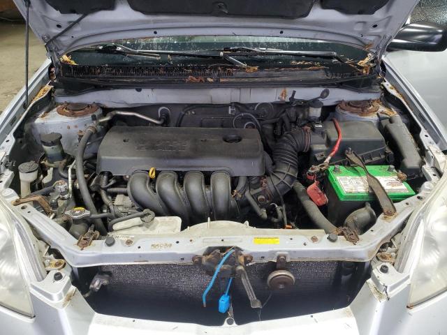 2T1KR32E87C674521 - 2007 TOYOTA COROLLA MA XR SILVER photo 11