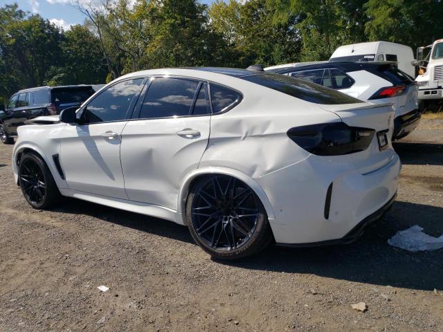 5YMKW8C55K0Y75064 - 2019 BMW X6 M WHITE photo 2