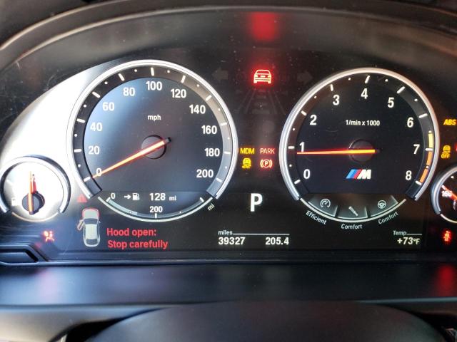 5YMKW8C55K0Y75064 - 2019 BMW X6 M WHITE photo 9