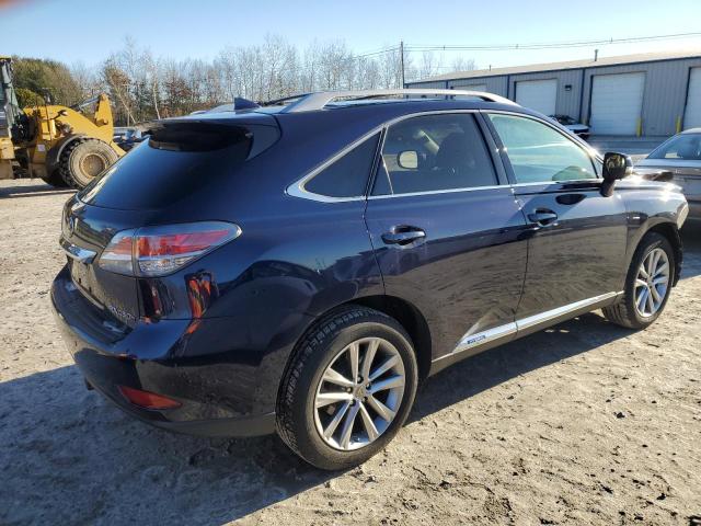 2T2BC1BA4FC008642 - 2015 LEXUS RX 450H BLUE photo 3