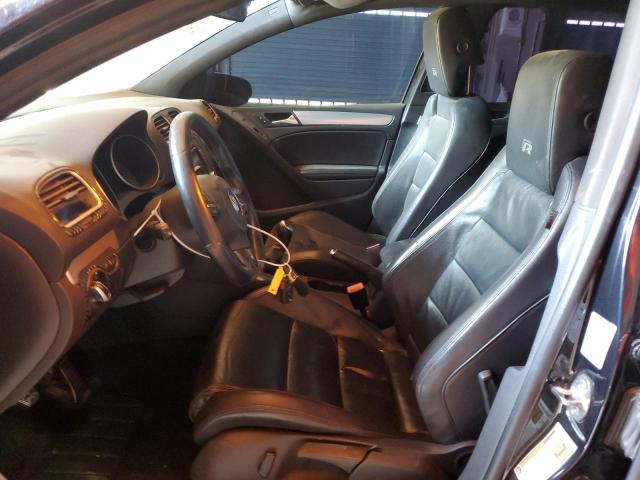 WVWPF7AJ6DW067265 - 2013 VOLKSWAGEN GOLF R أسود صورة 7