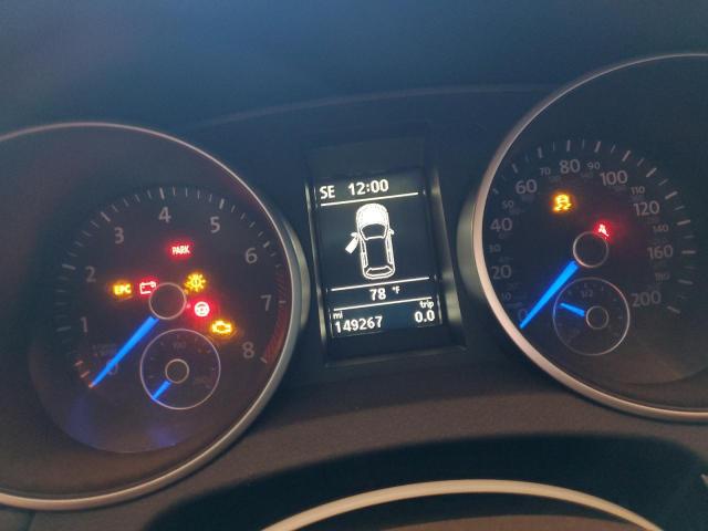 WVWPF7AJ6DW067265 - 2013 VOLKSWAGEN GOLF R أسود صورة 9