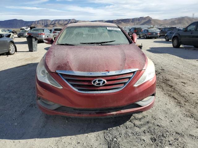 5NPEB4ACXEH937688 - 2014 HYUNDAI SONATA GLS RED photo 5