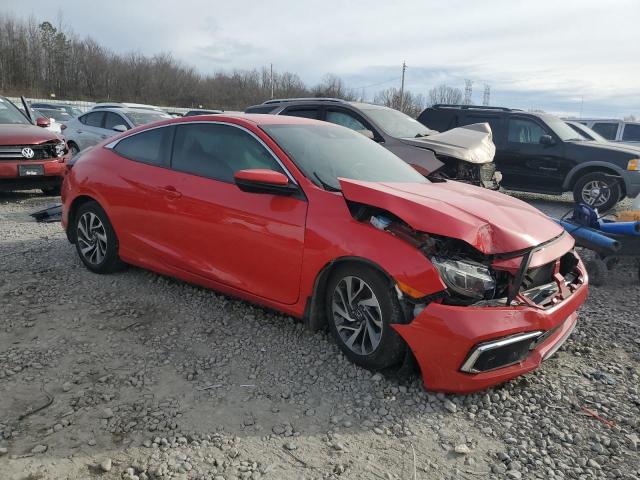 2HGFC4B65LH303044 - 2020 HONDA CIVIC LX RED photo 4