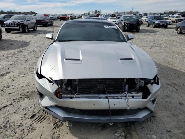 1FA6P8CF2K5201916 - 2019 FORD MUSTANG GT SILVER photo 5