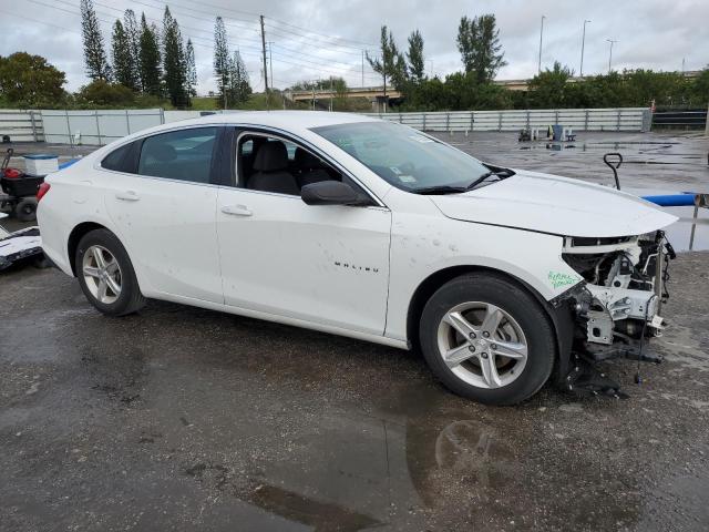 1G1ZB5STXKF183759 - 2019 CHEVROLET MALIBU LS WHITE photo 4