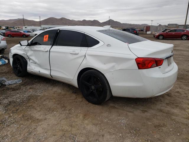 2G1115S35G9115952 - 2016 CHEVROLET IMPALA LT WHITE photo 2