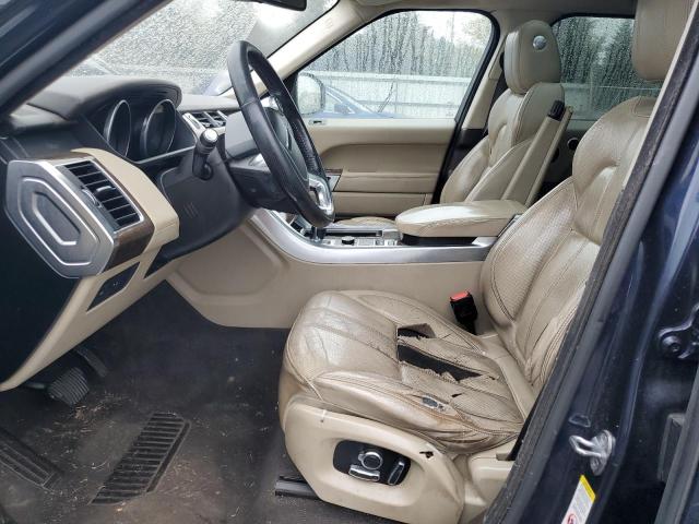 SALWR2PF7GA597571 - 2016 LAND ROVER RANGE ROVE HSE BLUE photo 7