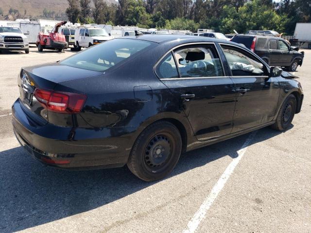 3VW267AJ4GM236159 - 2016 VOLKSWAGEN JETTA S BLACK photo 3