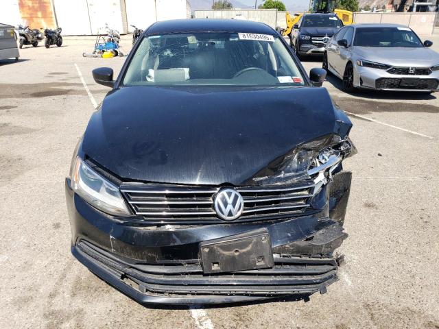 3VW267AJ4GM236159 - 2016 VOLKSWAGEN JETTA S BLACK photo 5