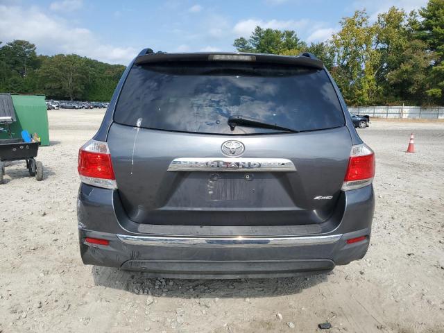 5TDBK3EH6CS109017 - 2012 TOYOTA HIGHLANDER BASE Серый фото 6