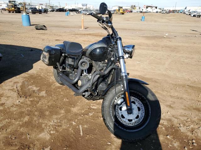 1HD1GYM19GC313332 - 2016 HARLEY-DAVIDSON FXDF DYNA FAT BOB BLACK photo 1