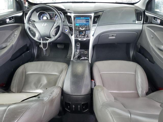 5NPEC4AC1DH624718 - 2013 HYUNDAI SONATA SE GRAY photo 8