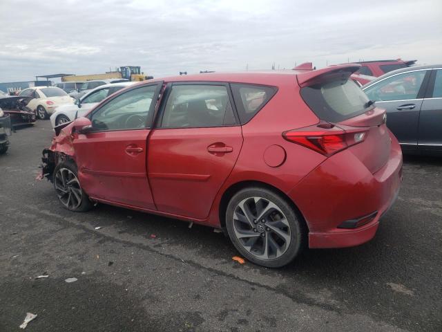 JTNKARJE0JJ561035 - 2018 TOYOTA COROLLA IM RED photo 2