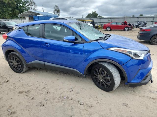 NMTKHMBX4KR075561 - 2019 TOYOTA C-HR XLE BLUE photo 4