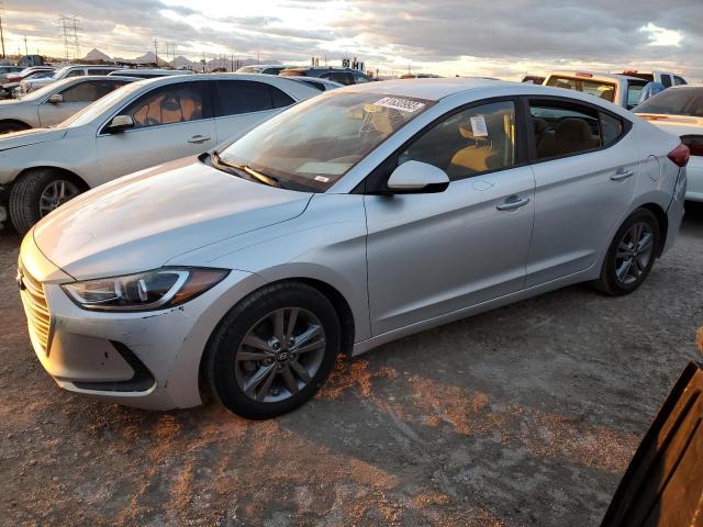 5NPD84LF7JH222167 - 2018 HYUNDAI ELANTRA SEL SILVER photo 1