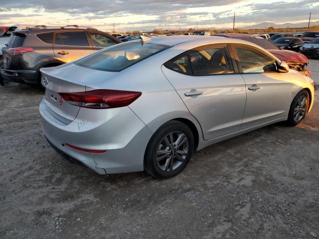 5NPD84LF7JH222167 - 2018 HYUNDAI ELANTRA SEL SILVER photo 3