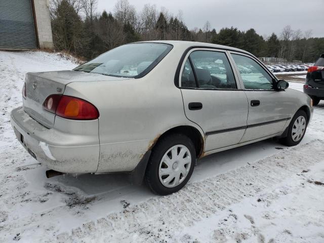 2T1BR12E72C868115 - 2002 TOYOTA COROLLA CE TAN photo 3