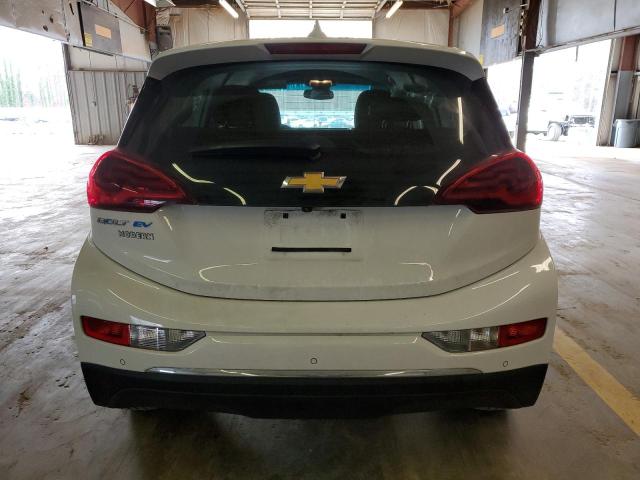 1G1FY6S06L4133502 - 2020 CHEVROLET BOLT EV LT WHITE photo 6