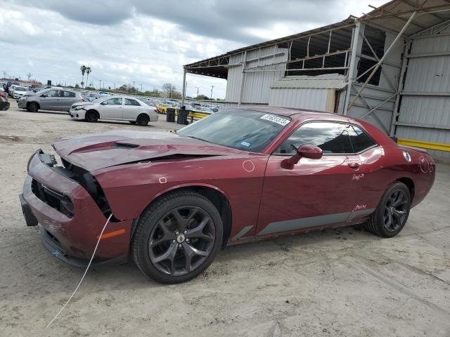 2C3CDZAG2KH744283 - 2019 DODGE CHALLENGER SXT MAROON photo 1