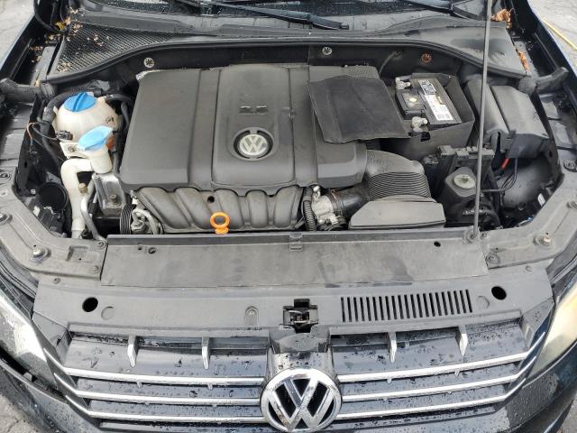 1VWBP7A31CC071522 - 2012 VOLKSWAGEN PASSAT SE BLACK photo 11
