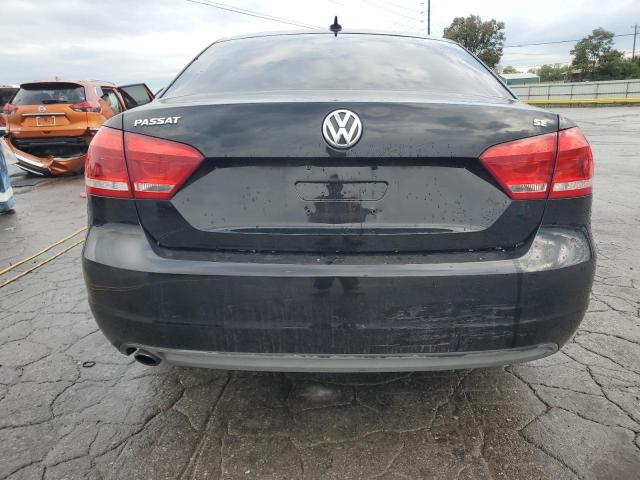 1VWBP7A31CC071522 - 2012 VOLKSWAGEN PASSAT SE BLACK photo 6