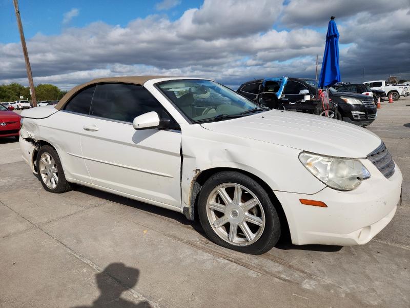 1C3LC55R78N302414 - 2008 CHRYSLER SEBRING TOURING WHITE photo 4