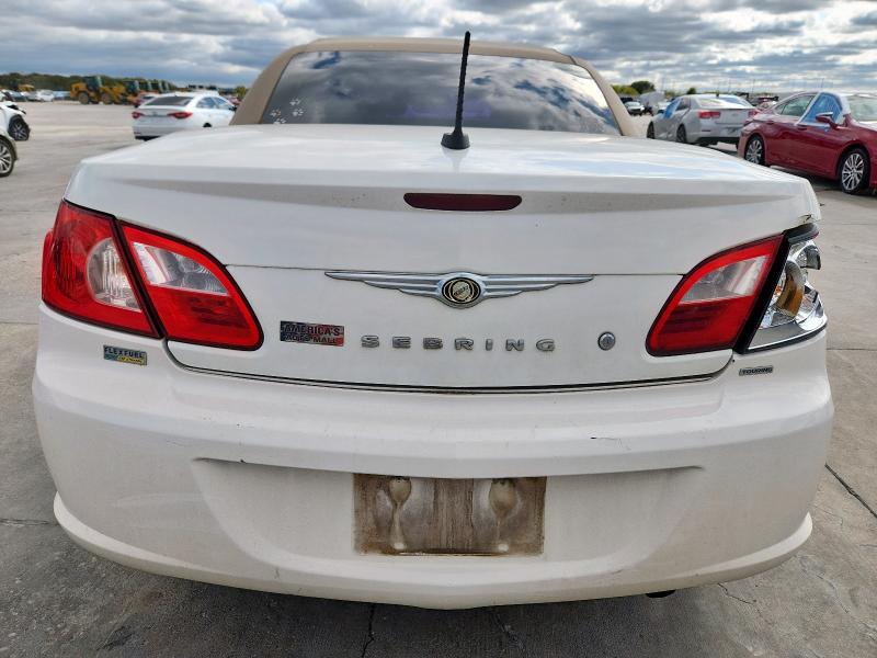 1C3LC55R78N302414 - 2008 CHRYSLER SEBRING TOURING WHITE photo 6