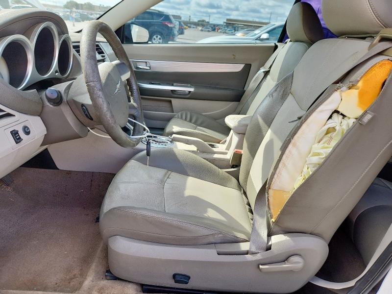 1C3LC55R78N302414 - 2008 CHRYSLER SEBRING TOURING WHITE photo 7