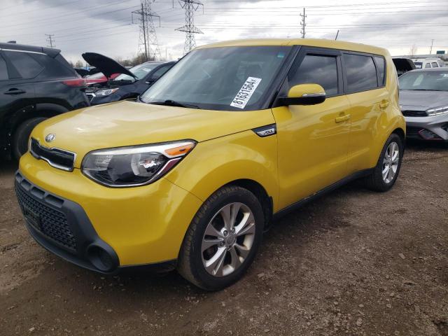 KNDJP3A58E7055435 - 2014 KIA SOUL + YELLOW photo 1