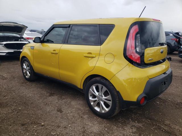 KNDJP3A58E7055435 - 2014 KIA SOUL + YELLOW photo 2