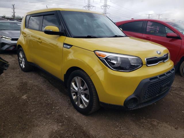 KNDJP3A58E7055435 - 2014 KIA SOUL + YELLOW photo 4