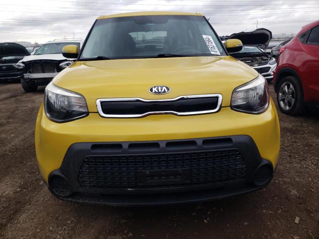 KNDJP3A58E7055435 - 2014 KIA SOUL + YELLOW photo 5