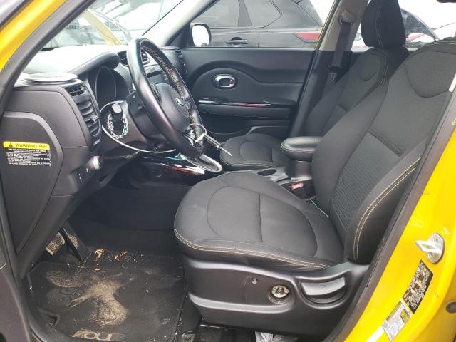 KNDJP3A58E7055435 - 2014 KIA SOUL + YELLOW photo 7