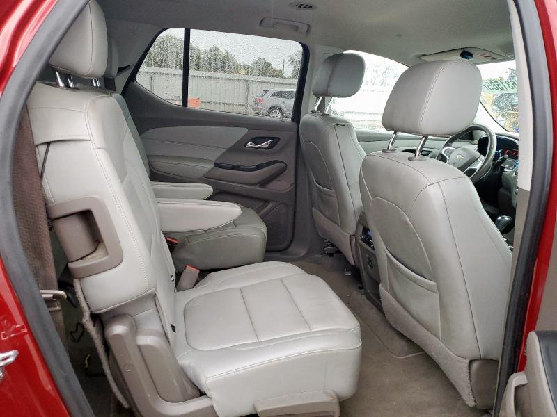 1GNERHKW9KJ258646 - 2019 CHEVROLET TRAVERSE LT 勃艮第红 照片 10
