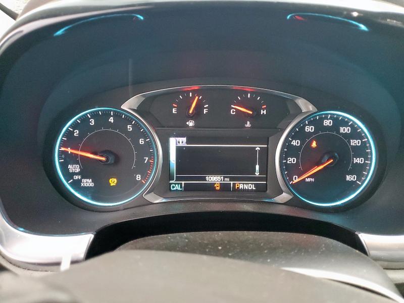 1GNERHKW9KJ258646 - 2019 CHEVROLET TRAVERSE LT 勃艮第红 照片 9