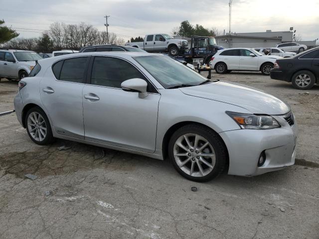 JTHKD5BHXB2042114 - 2011 LEXUS CT 200 SILVER photo 4