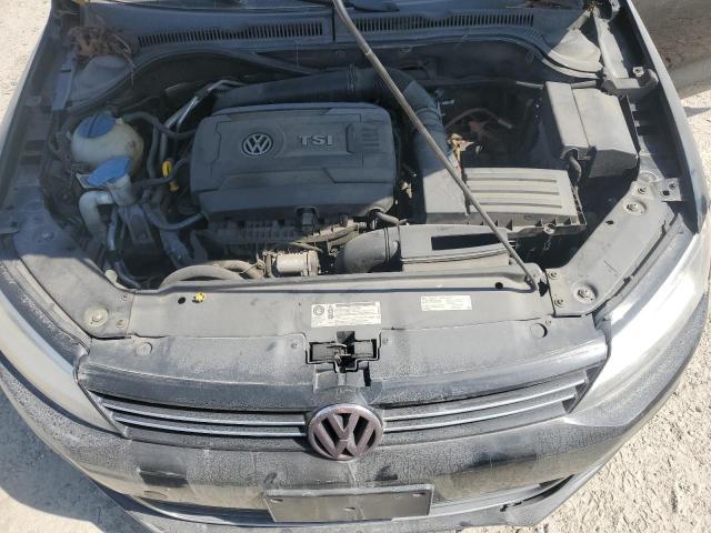 3VWD07AJXEM371105 - 2014 VOLKSWAGEN JETTA SE შავი ფოტო 11