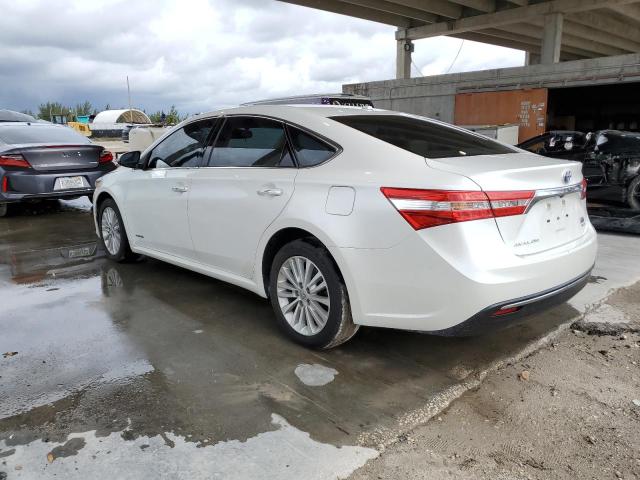 4T1BD1EB4FU036896 - 2015 TOYOTA AVALON HYBRID WHITE photo 2