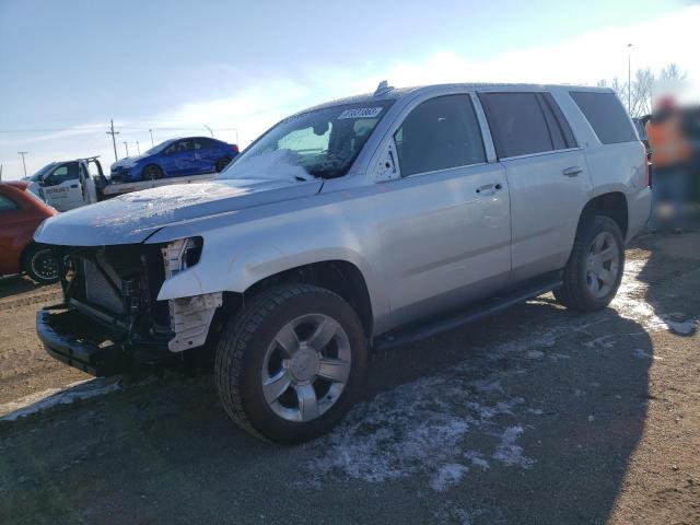 1GNSKBKC9JR232154 - 2018 CHEVROLET TAHOE K1500 LT SILVER photo 1