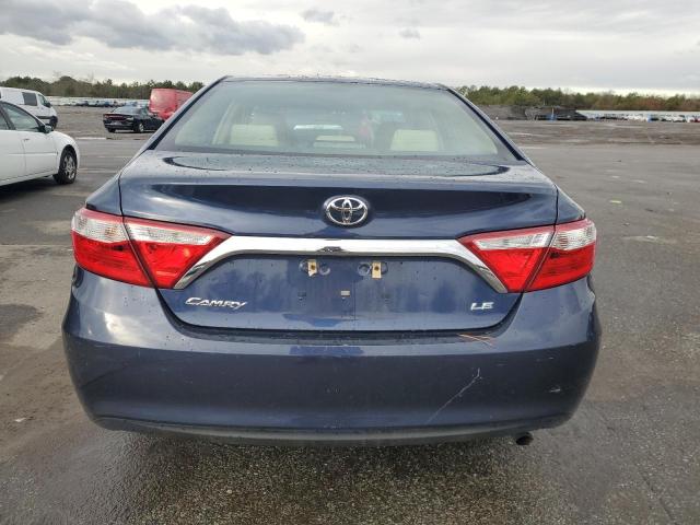 4T1BF1FK0HU726172 - 2017 TOYOTA CAMRY LE BLUE photo 6