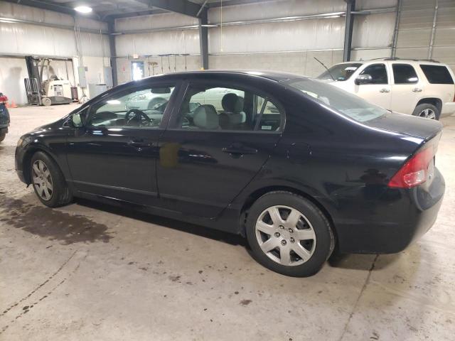 1HGFA16558L097479 - 2008 HONDA CIVIC LX BLACK photo 2