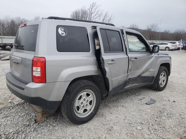 1C4NJPBB8GD584211 - 2016 JEEP PATRIOT SPORT SILVER photo 3