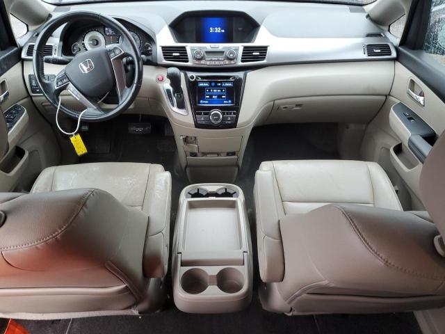 5FNRL5H69FB072152 - 2015 HONDA ODYSSEY EXL MAROON photo 8