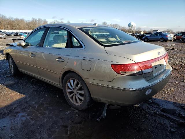 KMHFC46F88A332841 - 2008 HYUNDAI AZERA SE BEIGE photo 2