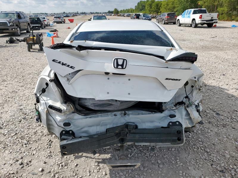 19XFC2F80LE029987 - 2020 HONDA CIVIC SPORT WHITE photo 6