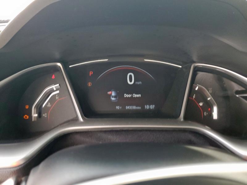 19XFC2F80LE029987 - 2020 HONDA CIVIC SPORT WHITE photo 9